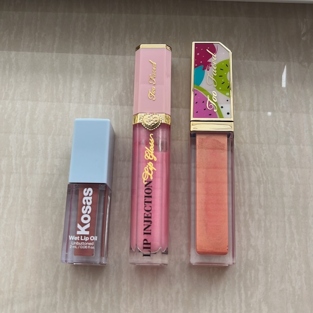 TOO FACED//KOSAS LIP BUNDLE